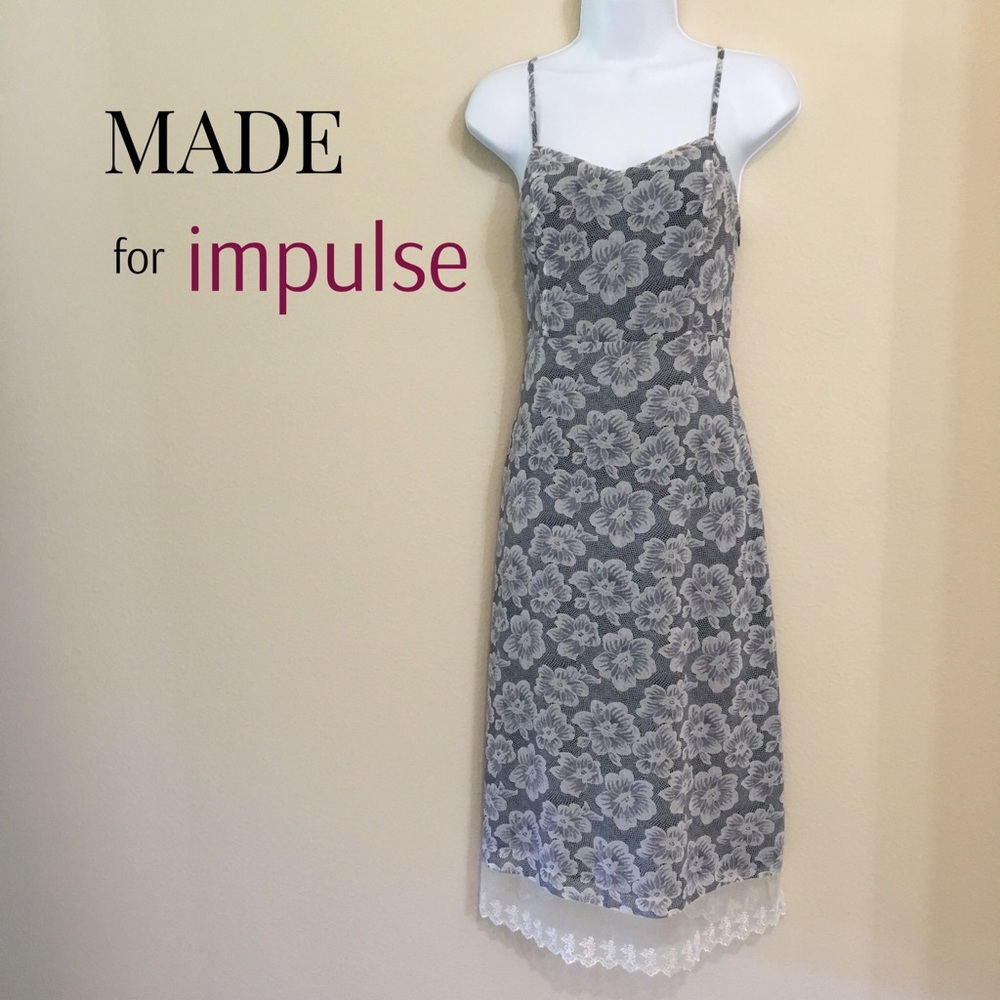 Made for Impulse Lace Slip Dress